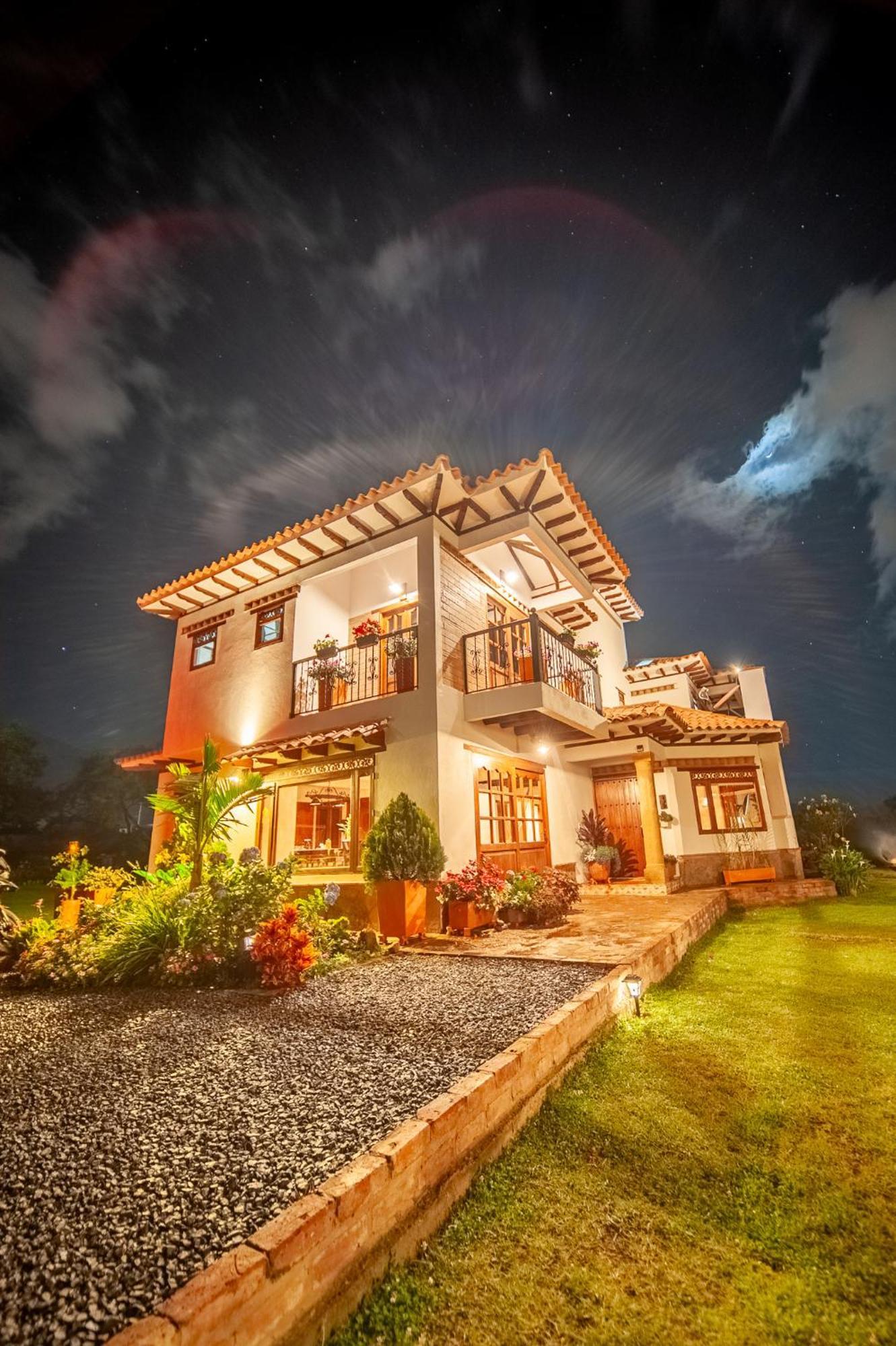 Casa De Las Flores Villa de Leyva Exterior foto