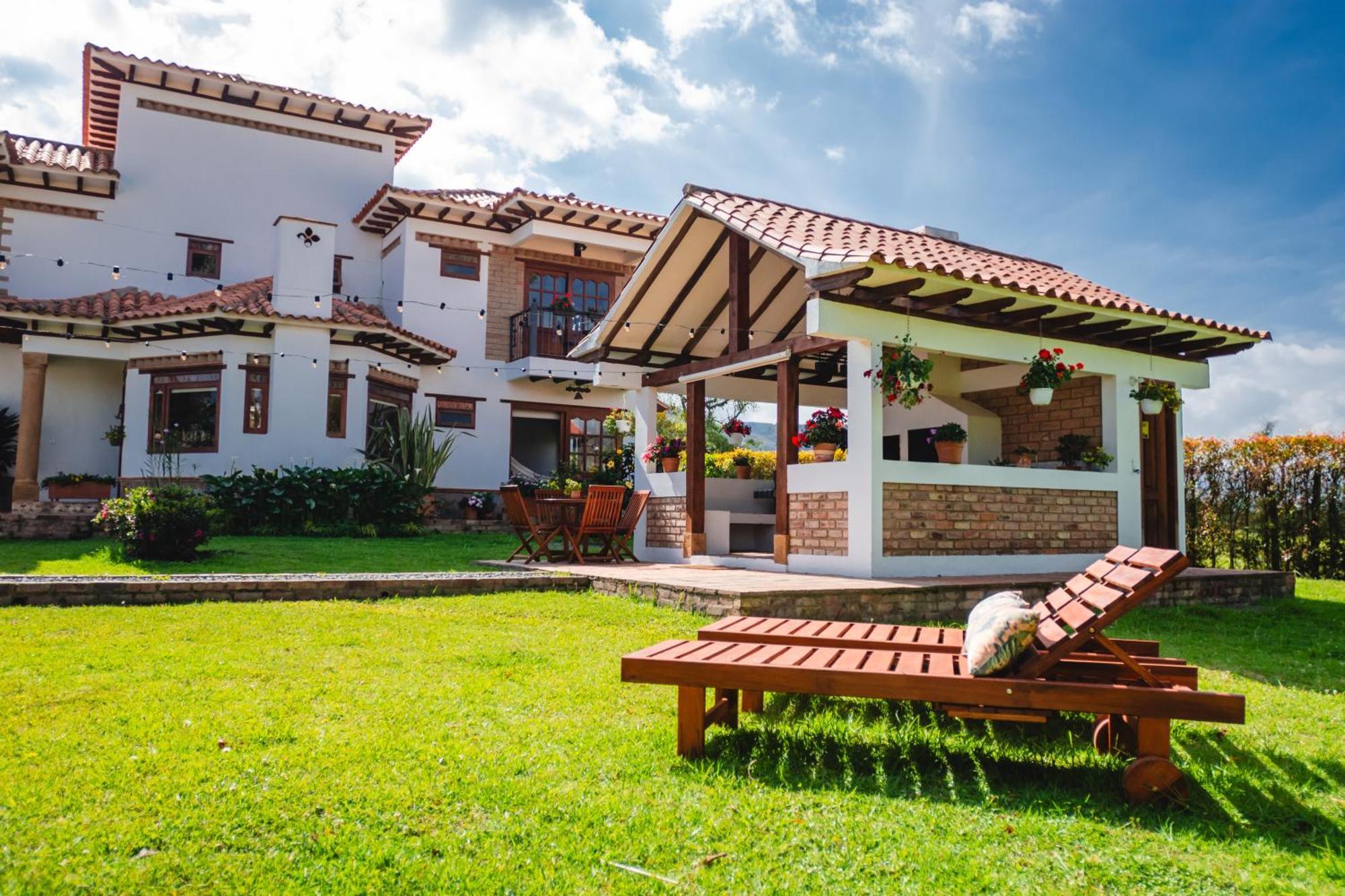 Casa De Las Flores Villa de Leyva Exterior foto