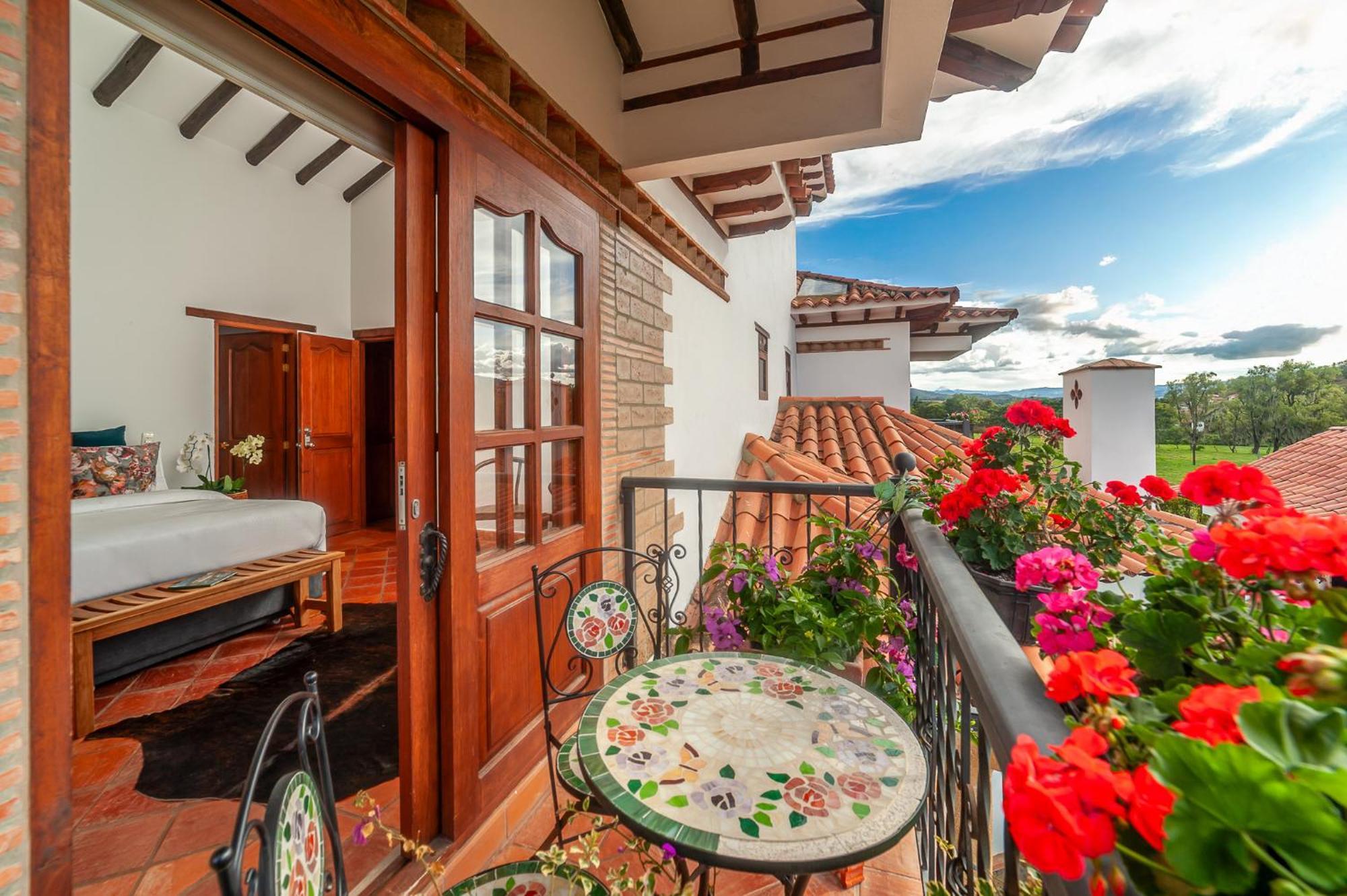 Casa De Las Flores Villa de Leyva Exterior foto