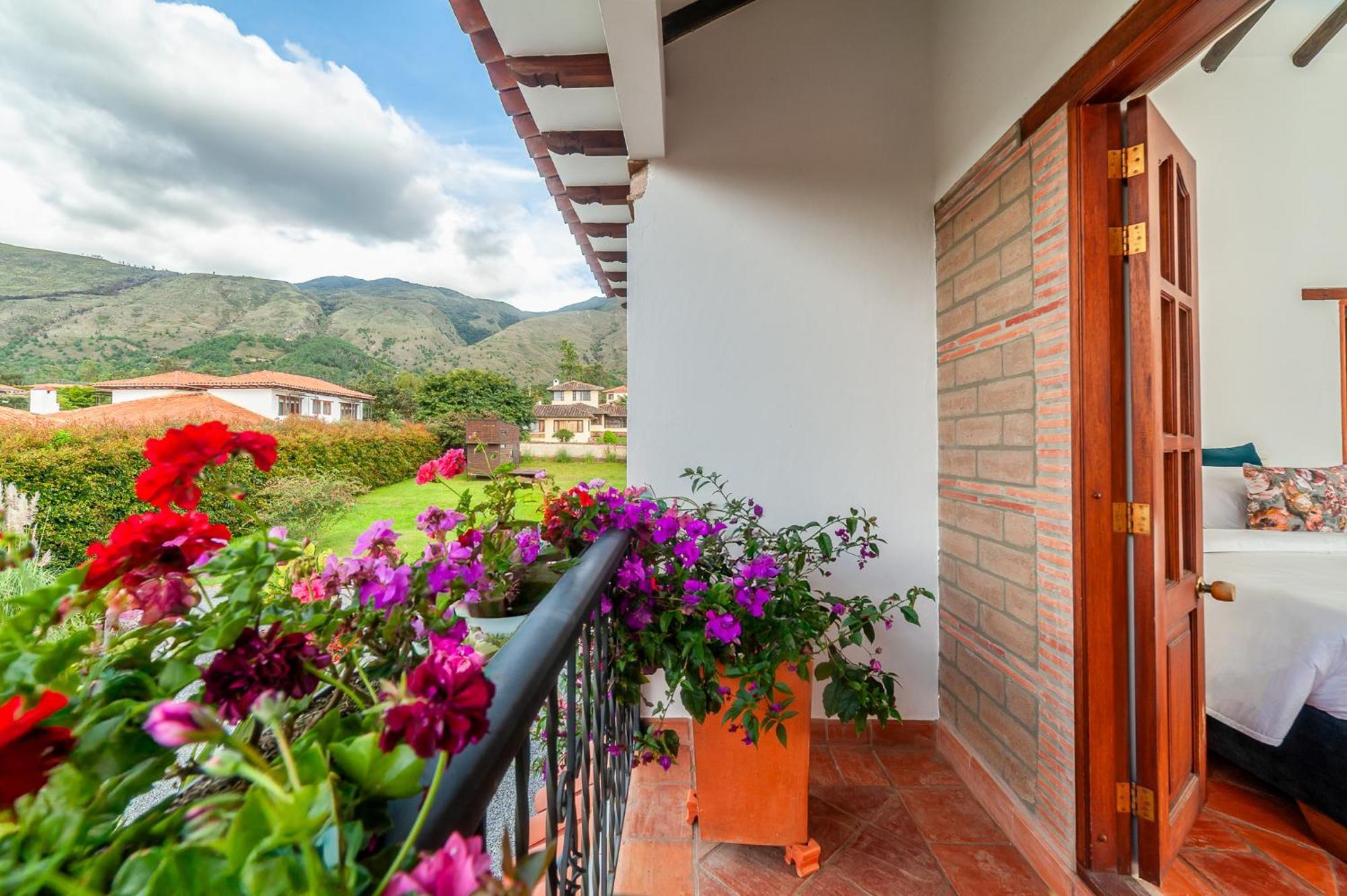 Casa De Las Flores Villa de Leyva Exterior foto