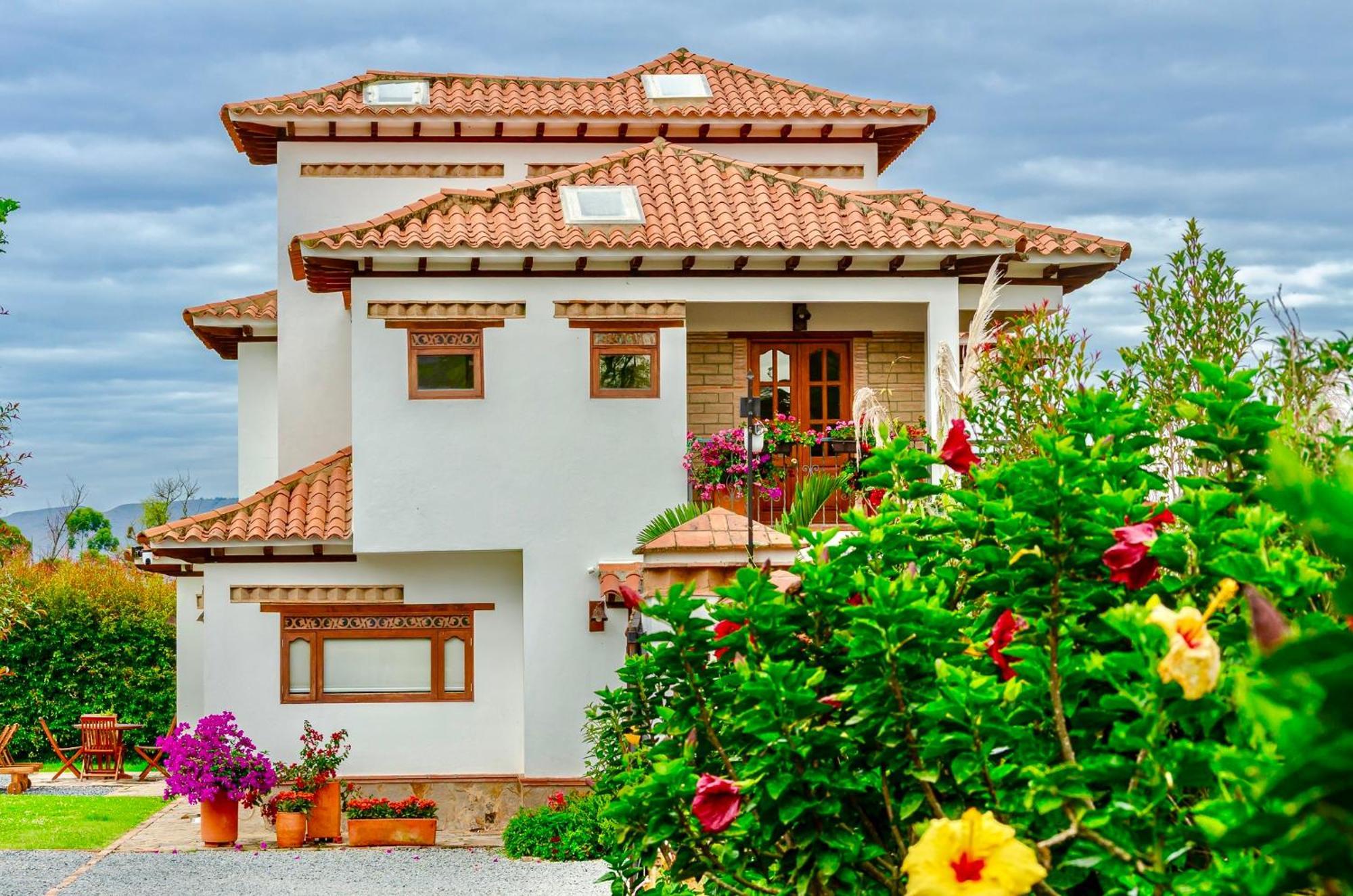 Casa De Las Flores Villa de Leyva Exterior foto
