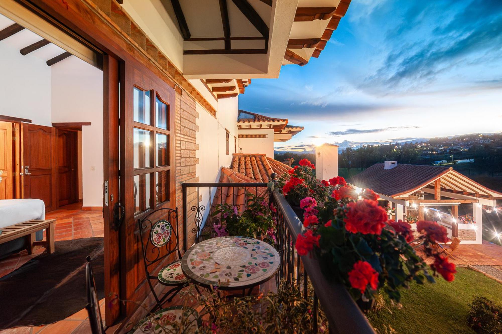 Casa De Las Flores Villa de Leyva Exterior foto